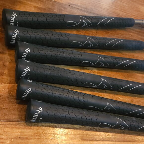 Callaway X-22 Iron Set 4-PW Missing 5 Steel Uniflex Shafts Right Handed 6 Pcs - Picture 4 of 5